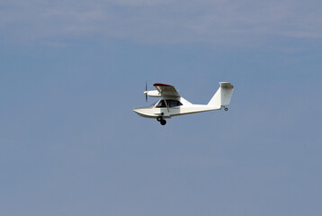 hydroplane in the sky