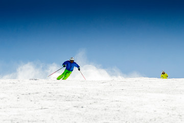 Skier in Alps