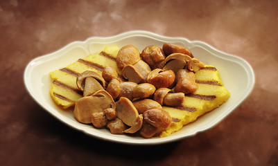 polenta e funghi