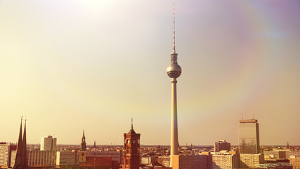 Obraz premium Berlin Panorama Outlook
