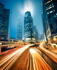 Foto op Plexiglas Skyline van Hongkong © eyetronic