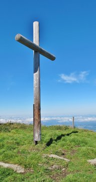 Gipfelkreuz auf dem Schäfler, Alpstein