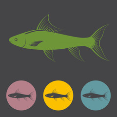 Fish vector