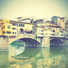 Naklejka premium Ponte Vecchio bridge