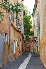 Street in old Aix en Provnece