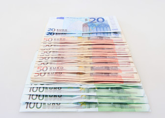Various Euro notes