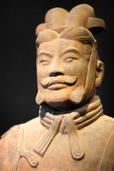 Fototapeta na wymiar Terracotta Krieger in Xi'an