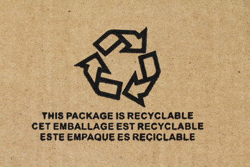 Sigle - Emballage recyclable