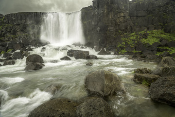 Obraz premium Oxararfoss