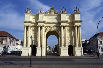 Fototapeta na wymiar Brandenburger Tor in Potsdam