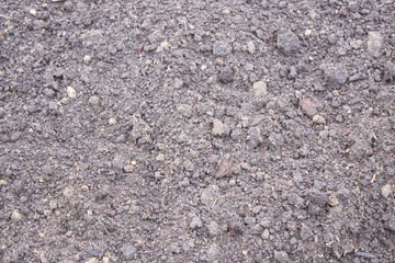 background of loose earth