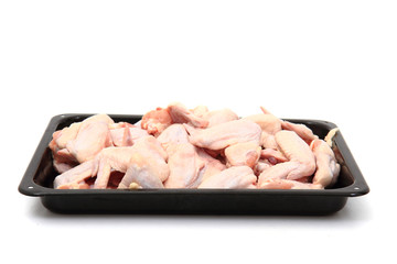 raw chicken meat (wings)