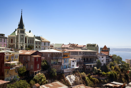 View over Valparaiso