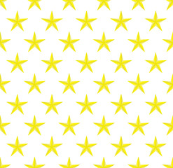 texture of gold stars on a white background