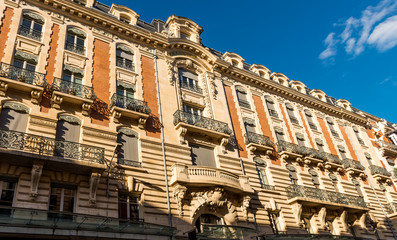 Obraz premium Façades à Toulouse