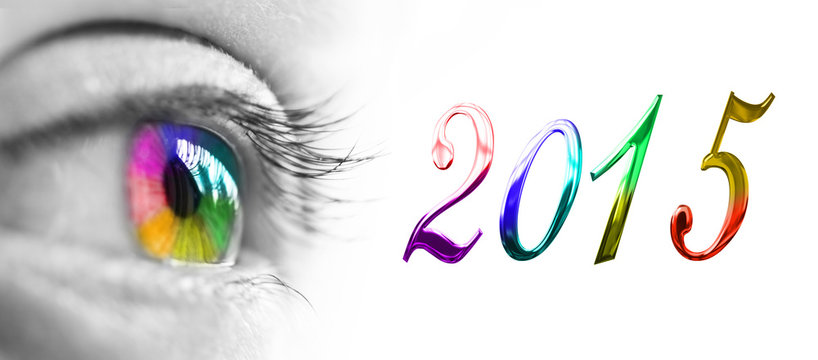 2015 colorful rainbow eye