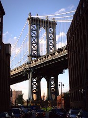 Obraz premium Nowy Jork Brooklyn Dumbo Manhattan Bridge