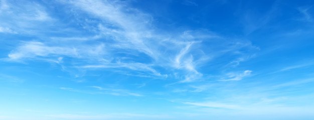 blue sky with clouds - Powered by Adobe