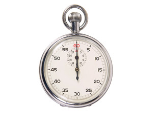 Plakat Stopwatch on the white background
