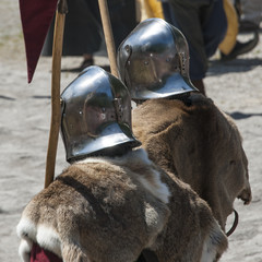 Ritter in Rüstung