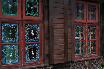 Bemalte Fenster