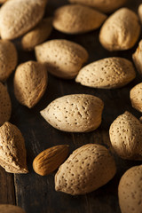 Raw Unshelled Organic Almonds