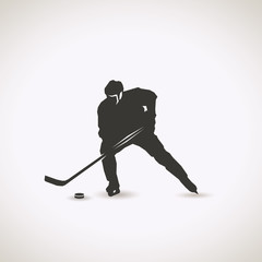Fototapeta premium Hockey player