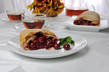 cherry strudel
