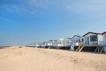 Beach huts