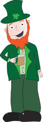Drinking leprechaun