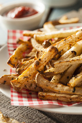 Healthy Organic Jicama Fries