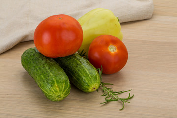 Fresh vegetables