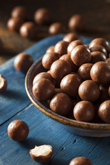 Dark Chocolate Malted Milk Balls