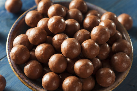 Dark Chocolate Malted Milk Balls