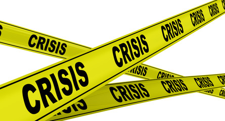 Кризис (crisis). Желтая оградительная лента
