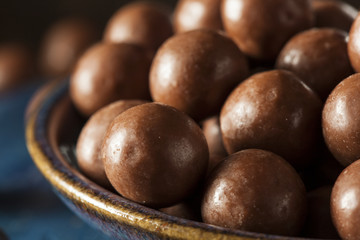 Dark Chocolate Malted Milk Balls