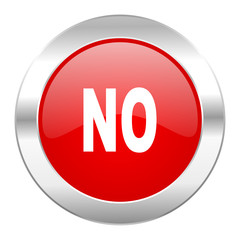 no red circle chrome web icon isolated