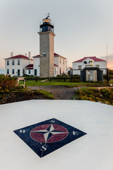 Beavertail Lighthouse at Dawn