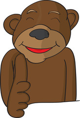 thumbs up monkey