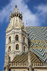 Fototapeta na wymiar St. Stephans cathedral, Vienna, Austria
