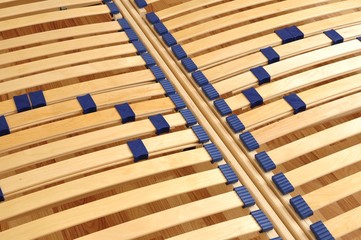 Lattenrost im Doppelbett