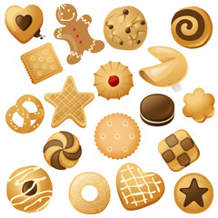 cookie icons