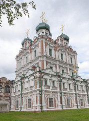 Fototapeta na wymiar Vvedenskaya church in Solvychegodsk