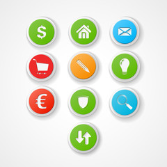 set business web icon