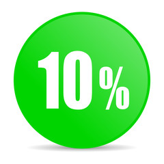 10 percent internet icon