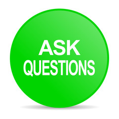 ask questions internet icon