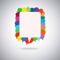 Colorful Speech Bubbles