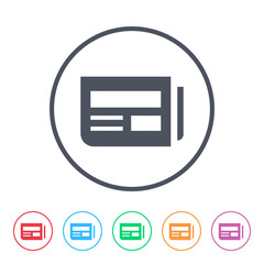 Streamline Vector Icon - 6 Colors Included