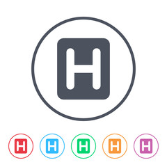 Obraz premium Streamline Vector Icon - 6 Colors Included