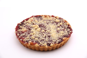 Homemade  pie with cherry